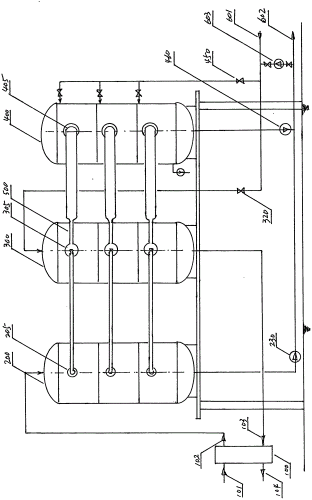 Direct connection type large-temperature-difference heat exchange device