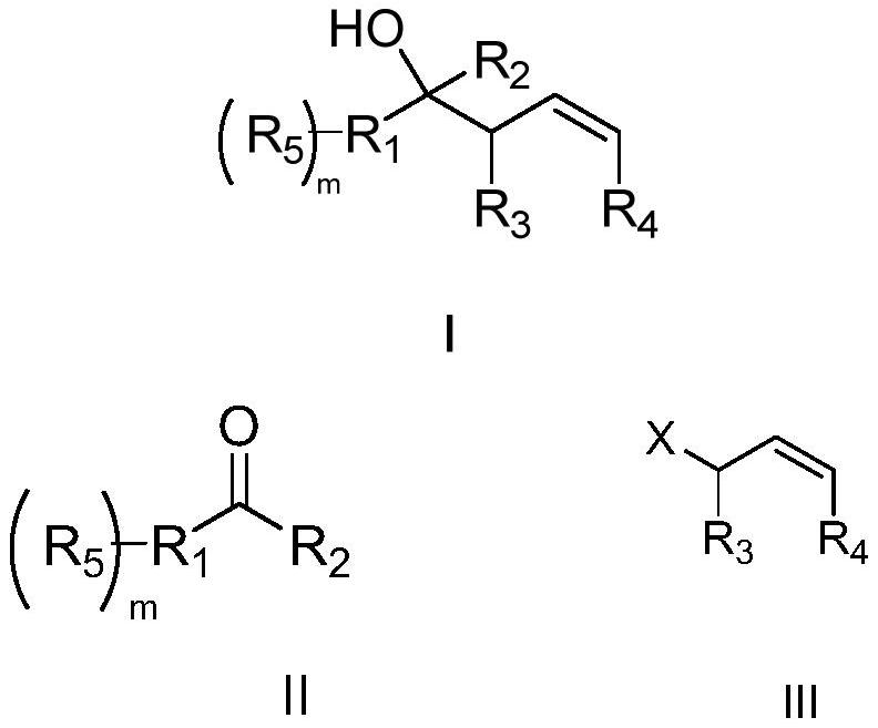 A kind of preparation method of homoallyl alcohol compound