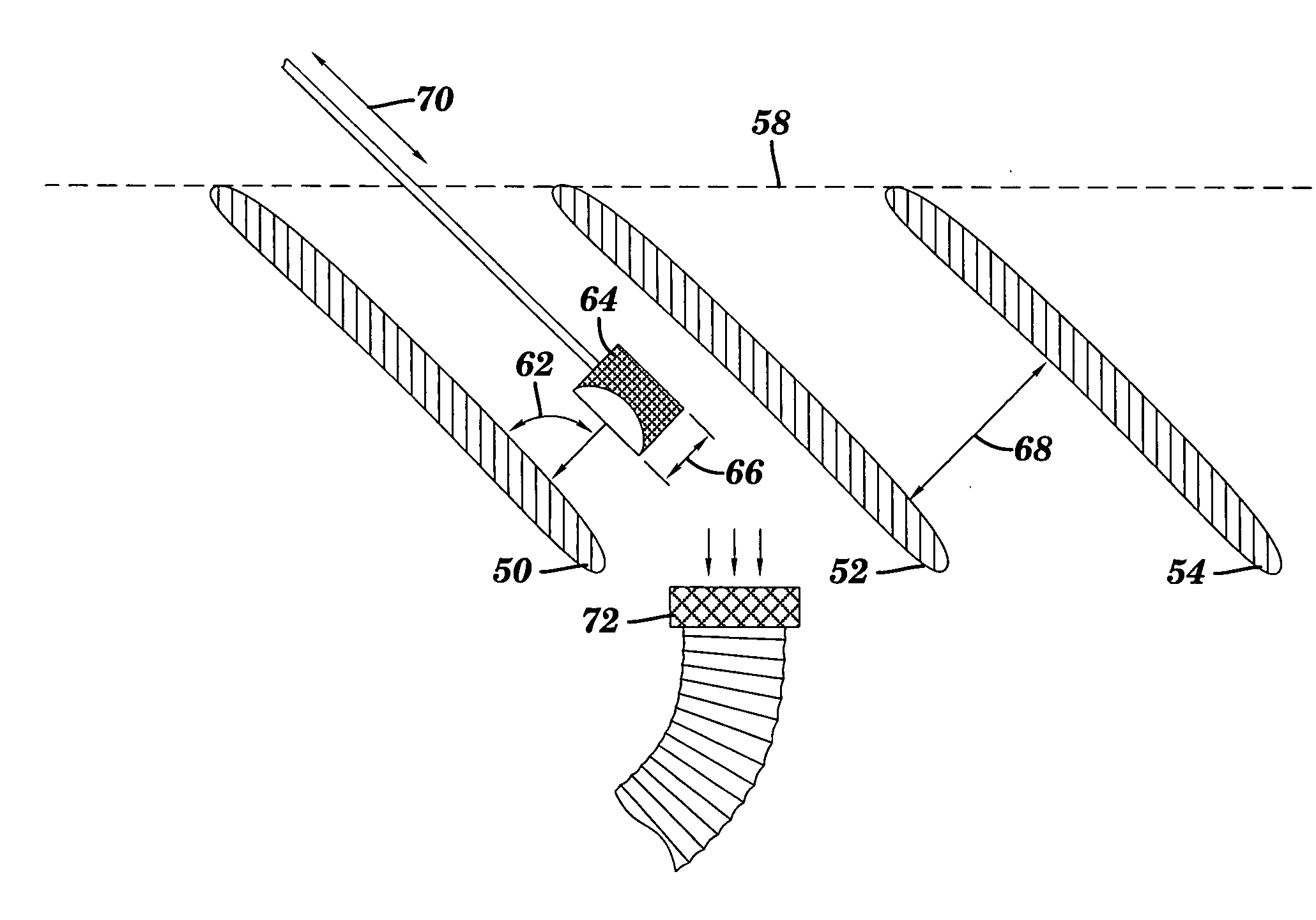 Method and apparatus for removing a thermal barrier coating from a power generation component