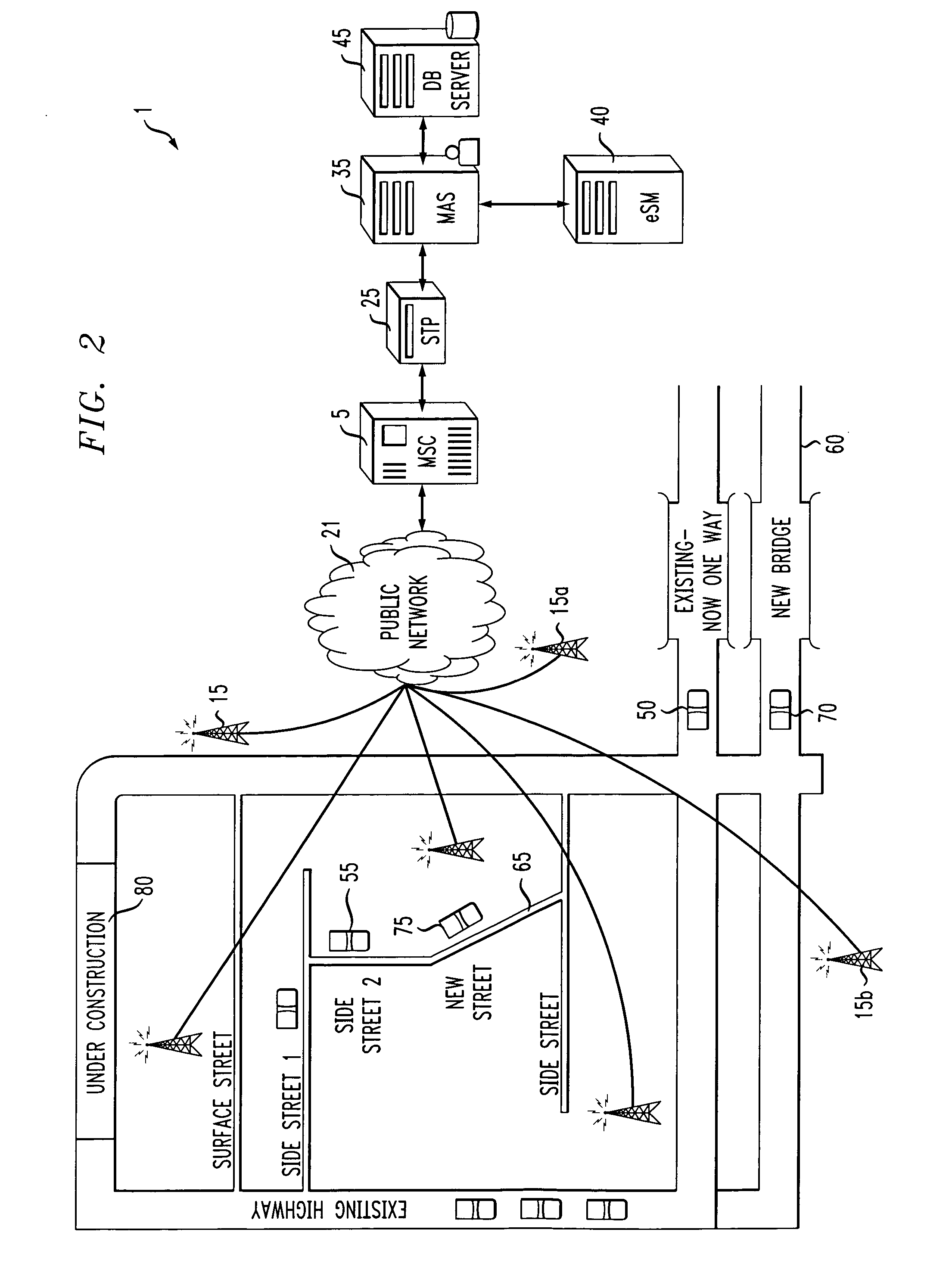 Method and apparatus for automated mapping cell handset location data to physical maps for data mining (traffic patterns, new roads)