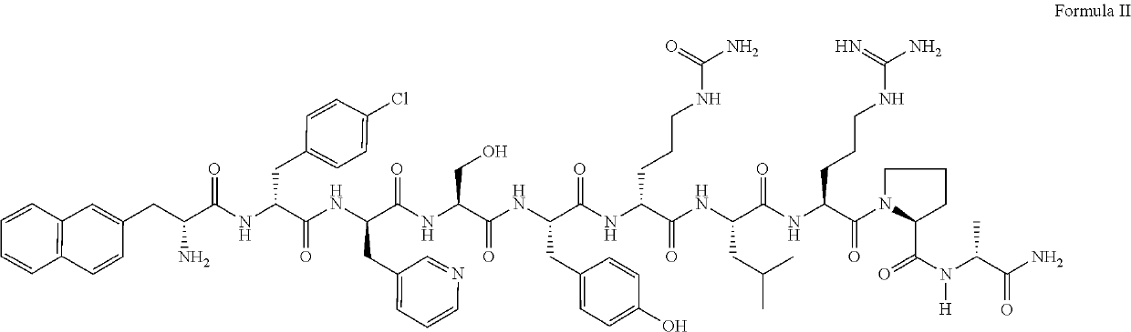 Stable parenteral dosage form of cetrorelix acetate