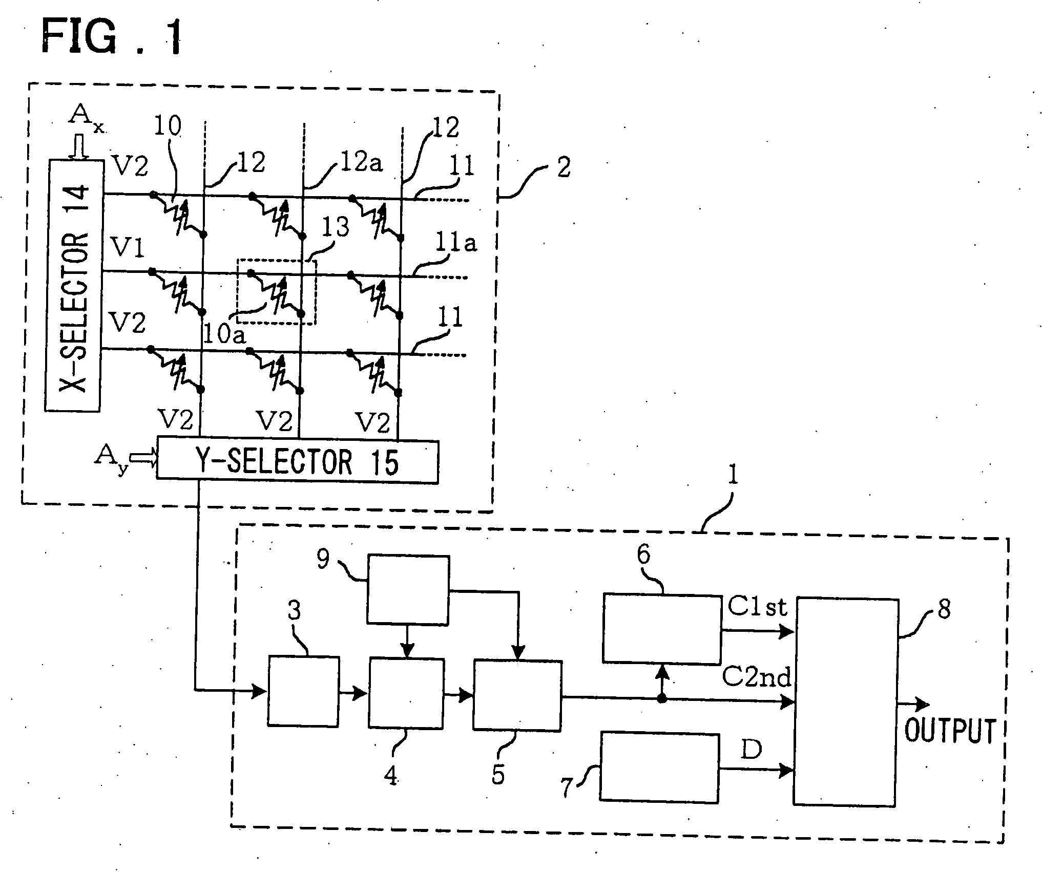 Readout circuit for semiconductor storage device