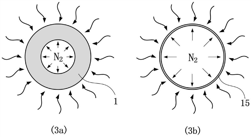 A method and device for manufacturing an ultra-thin-walled hollow microsphere optical resonant cavity