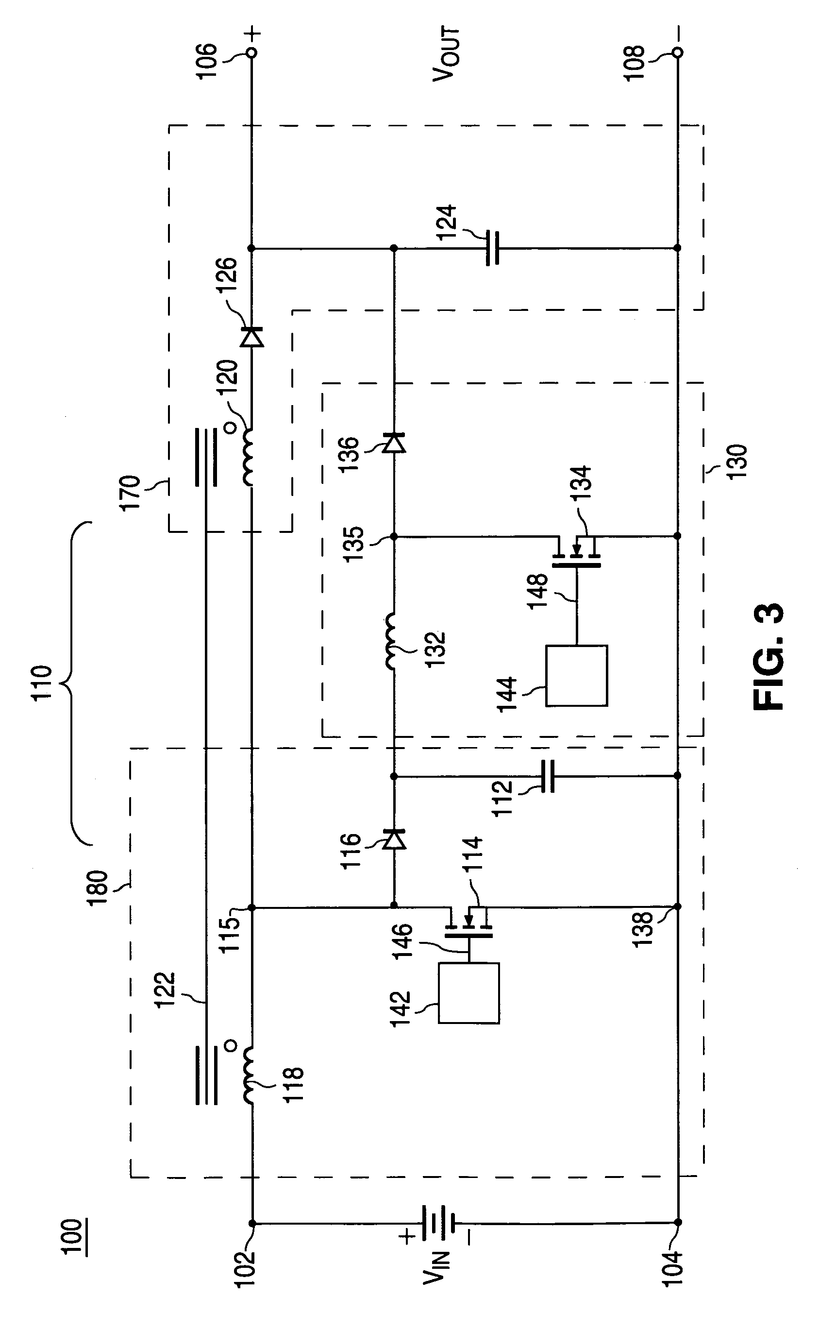 Two stage boost converter topology