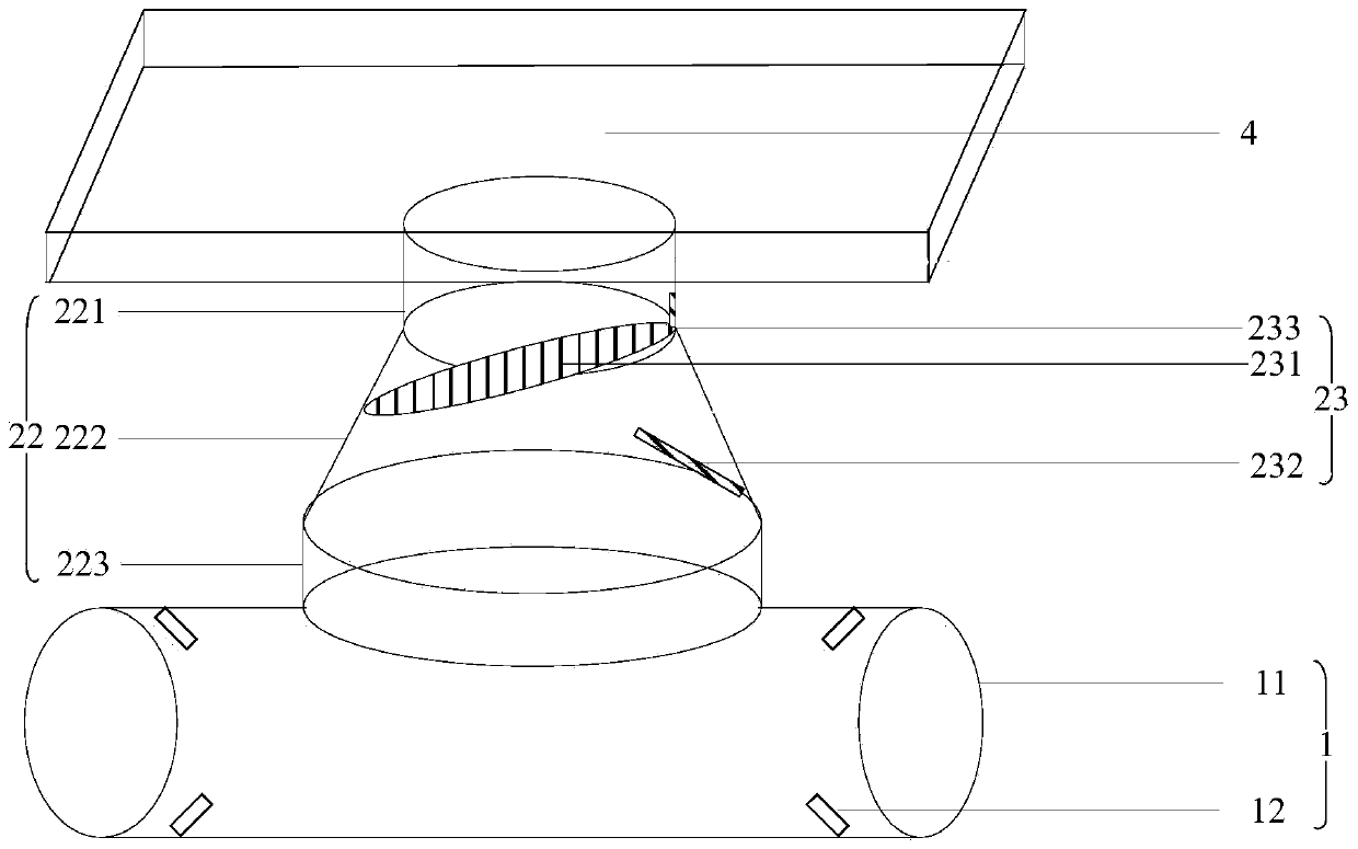 Waterlogging controlling and reducing device