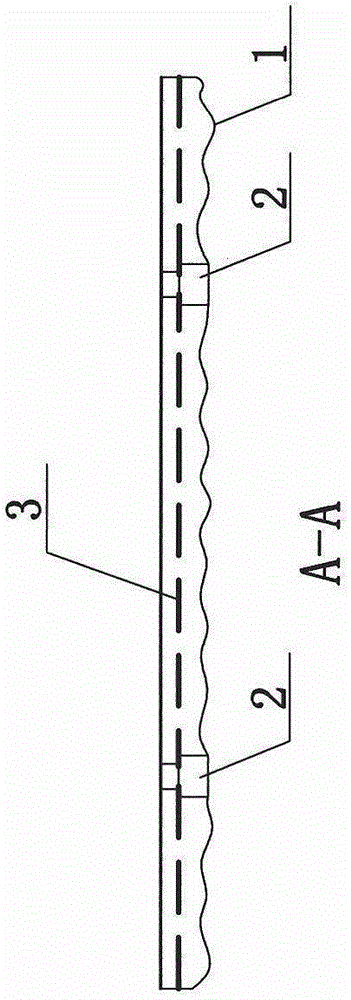 Forming method of cement decorating plate with preset anchor bolt holes