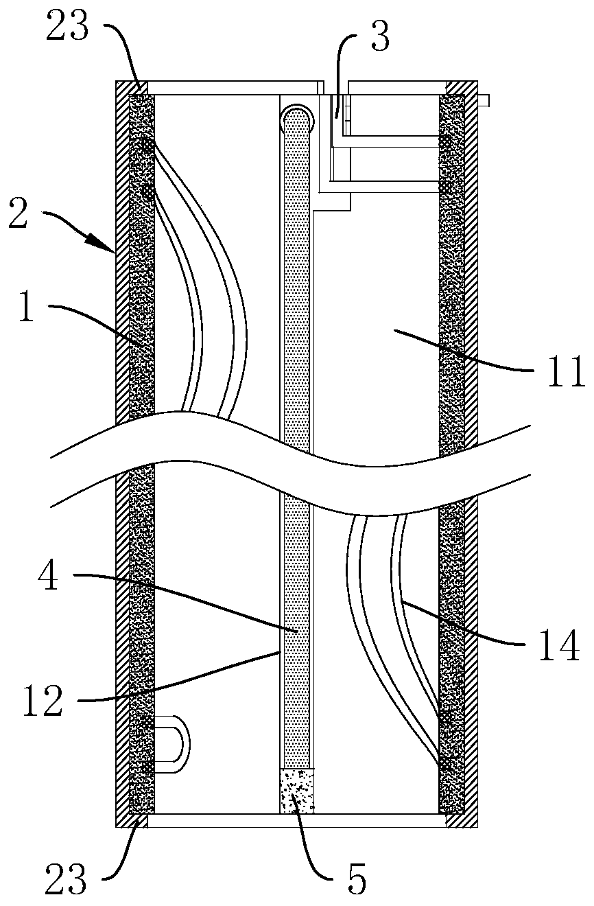 Heating device and method for processing rolling edges on heating device