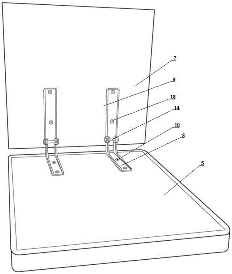 Foldable storage stool