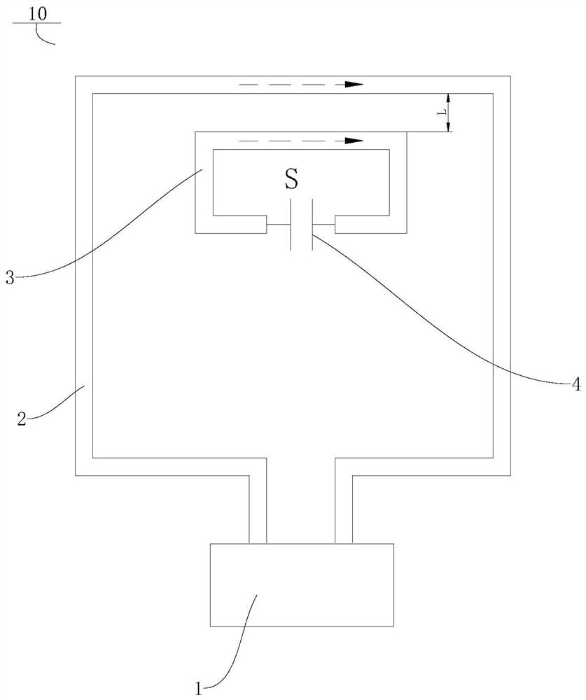 NFC antenna assembly and electronic device