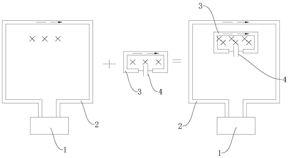 NFC antenna assembly and electronic device