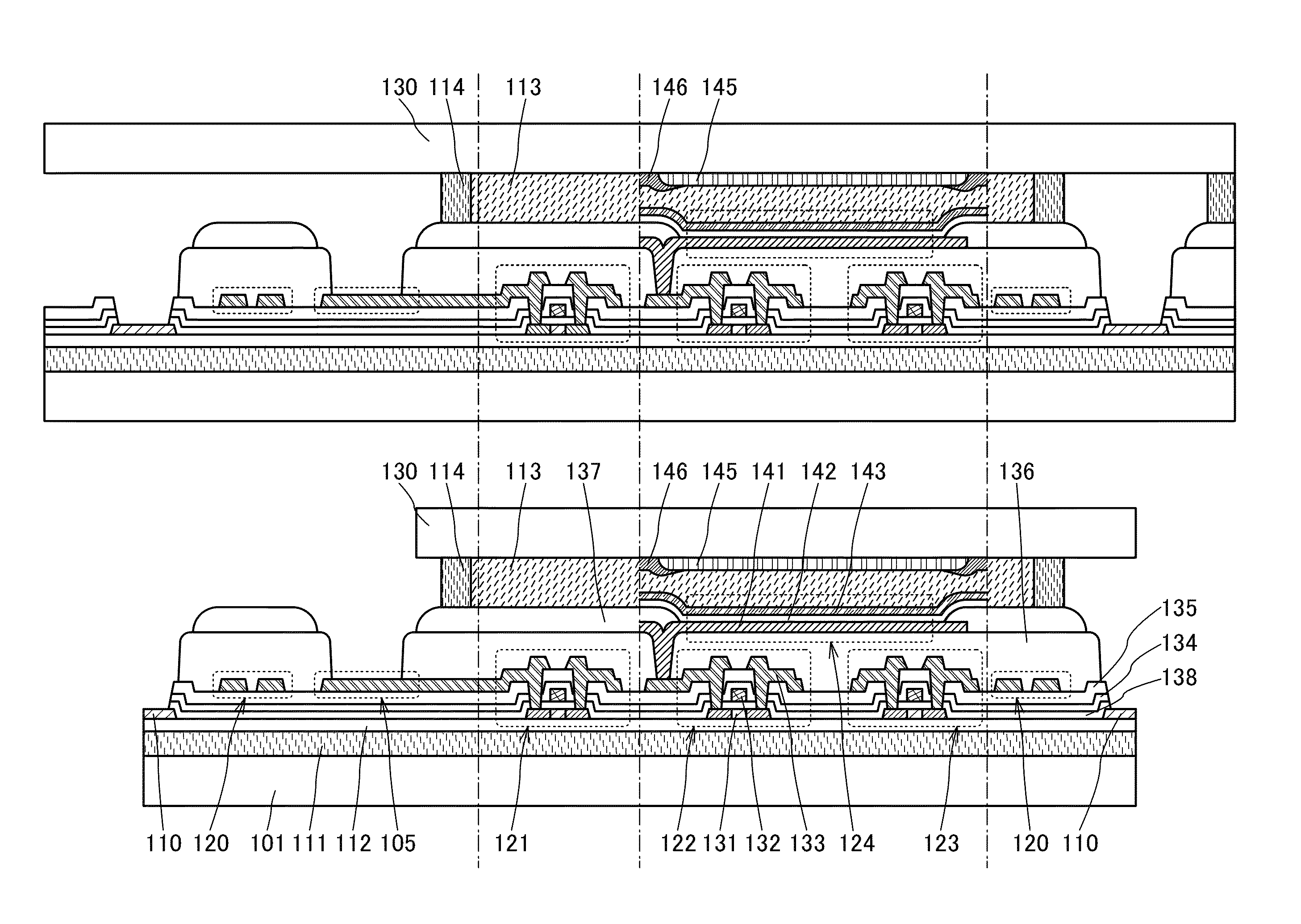 Method of semiconductor device including step of cutting substrate at opening of insulating layer