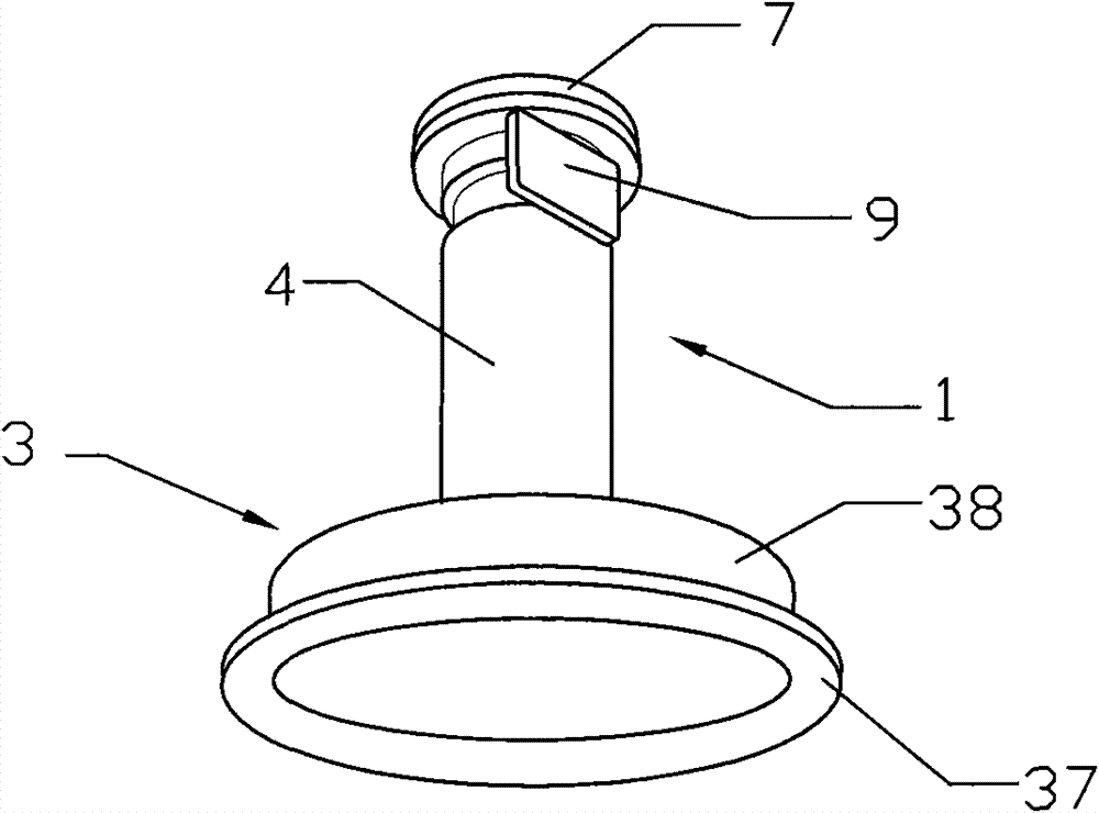 Transfusion container sealing cover with side-pull type transfusion pipe