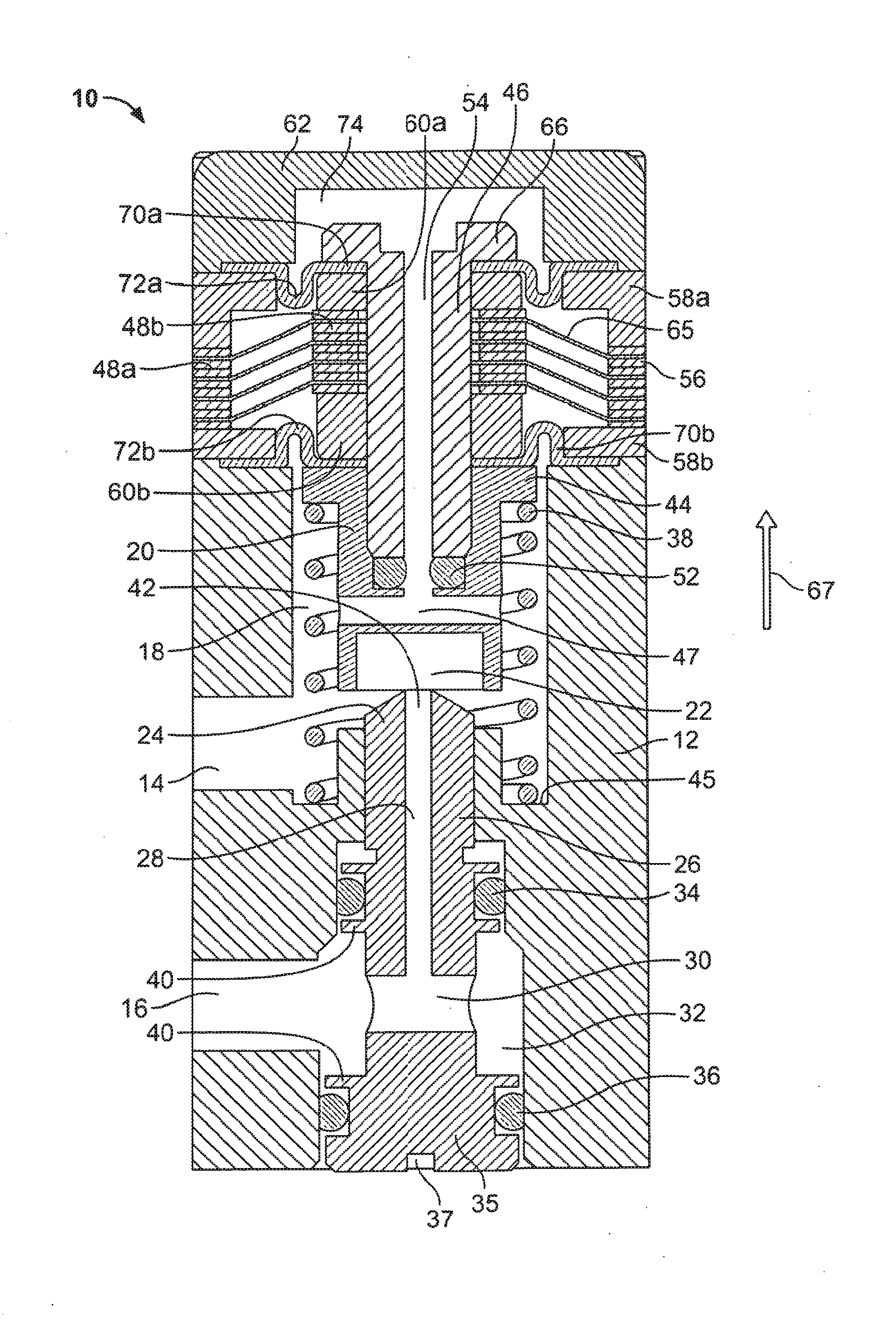 Fluid control systems employing compliant electroactive materials