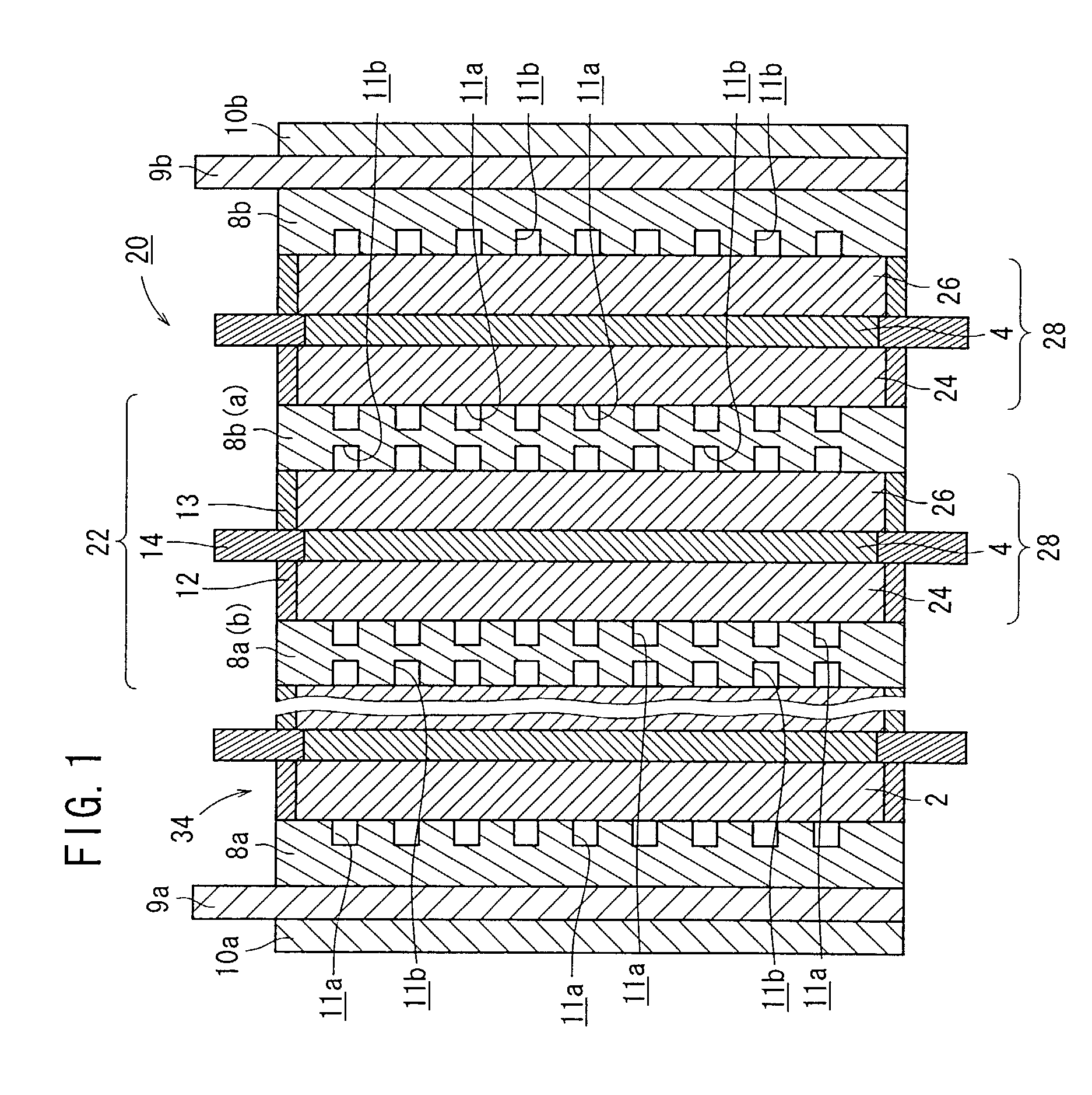 Electrode for fuel cell, method of manufacturing same, and fuel cell with such electrode