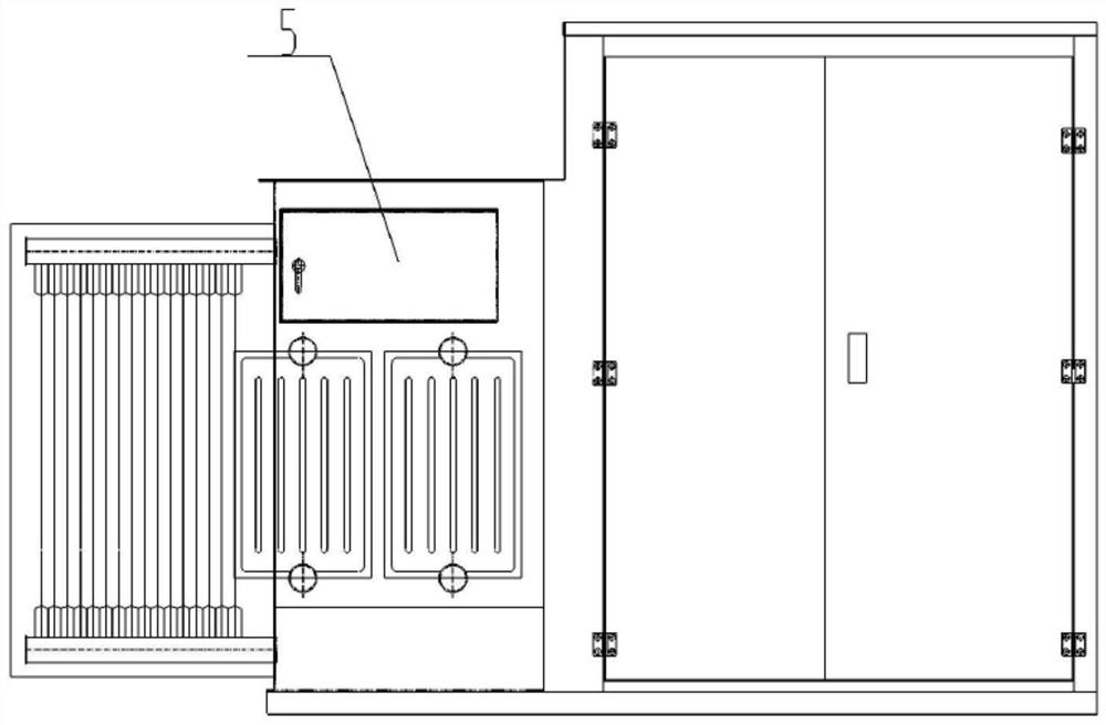 35 kV combined transformer shaped like Chinese character 'pin '