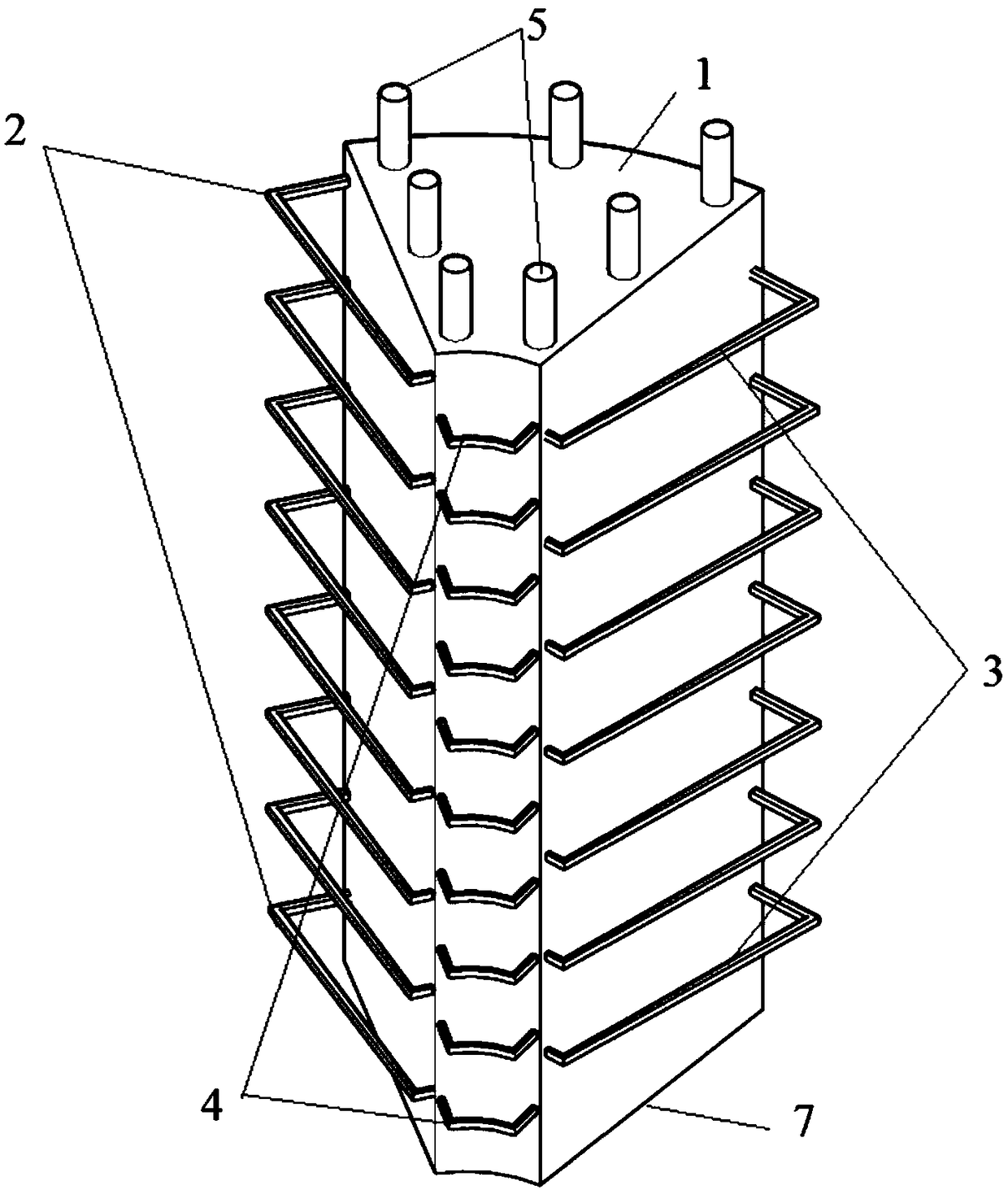 Offshore wind power single-pile foundation mechanism and construction method thereof