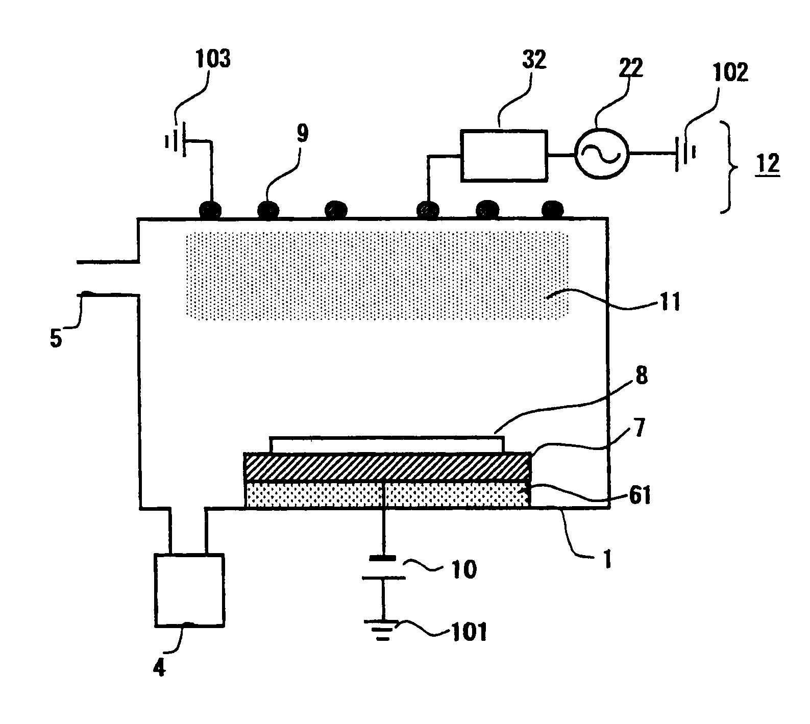 Plasma CVD apparatus, method for forming thin film and semiconductor device