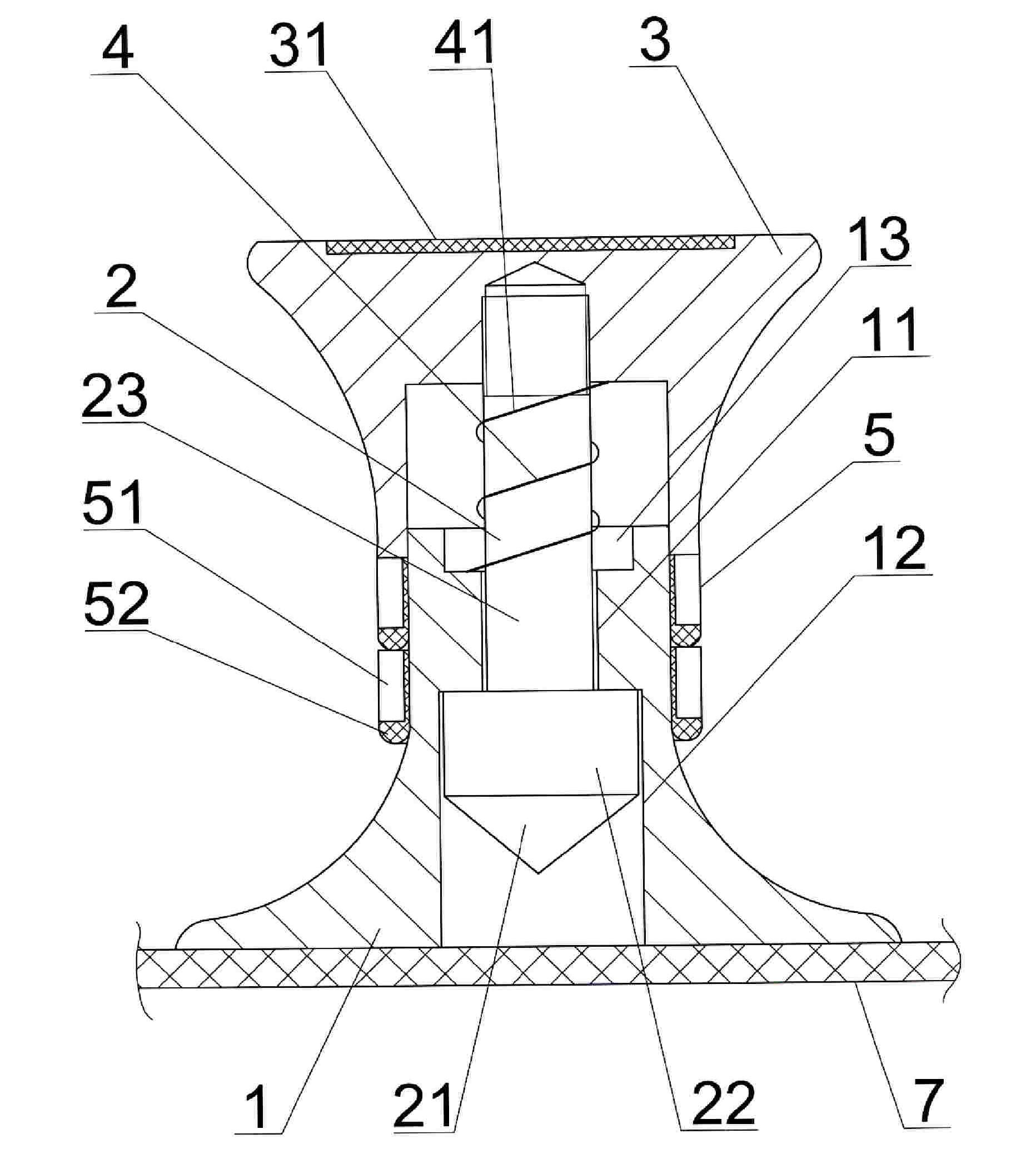 Fixed type toughened glass crushing escape apparatus