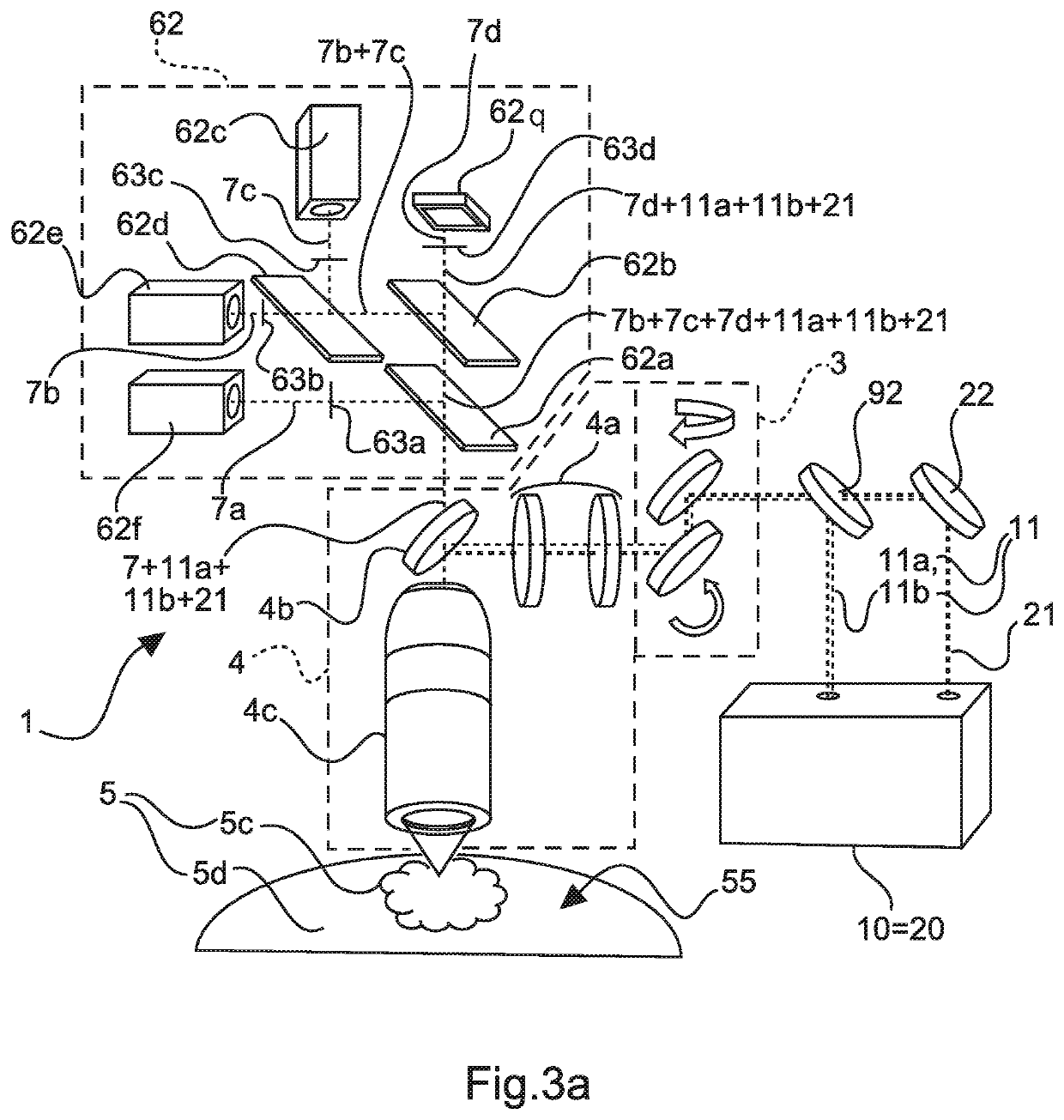 Laser microscope with ablation function