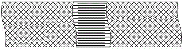 Steel wire liner conveyor belt joint sensing device