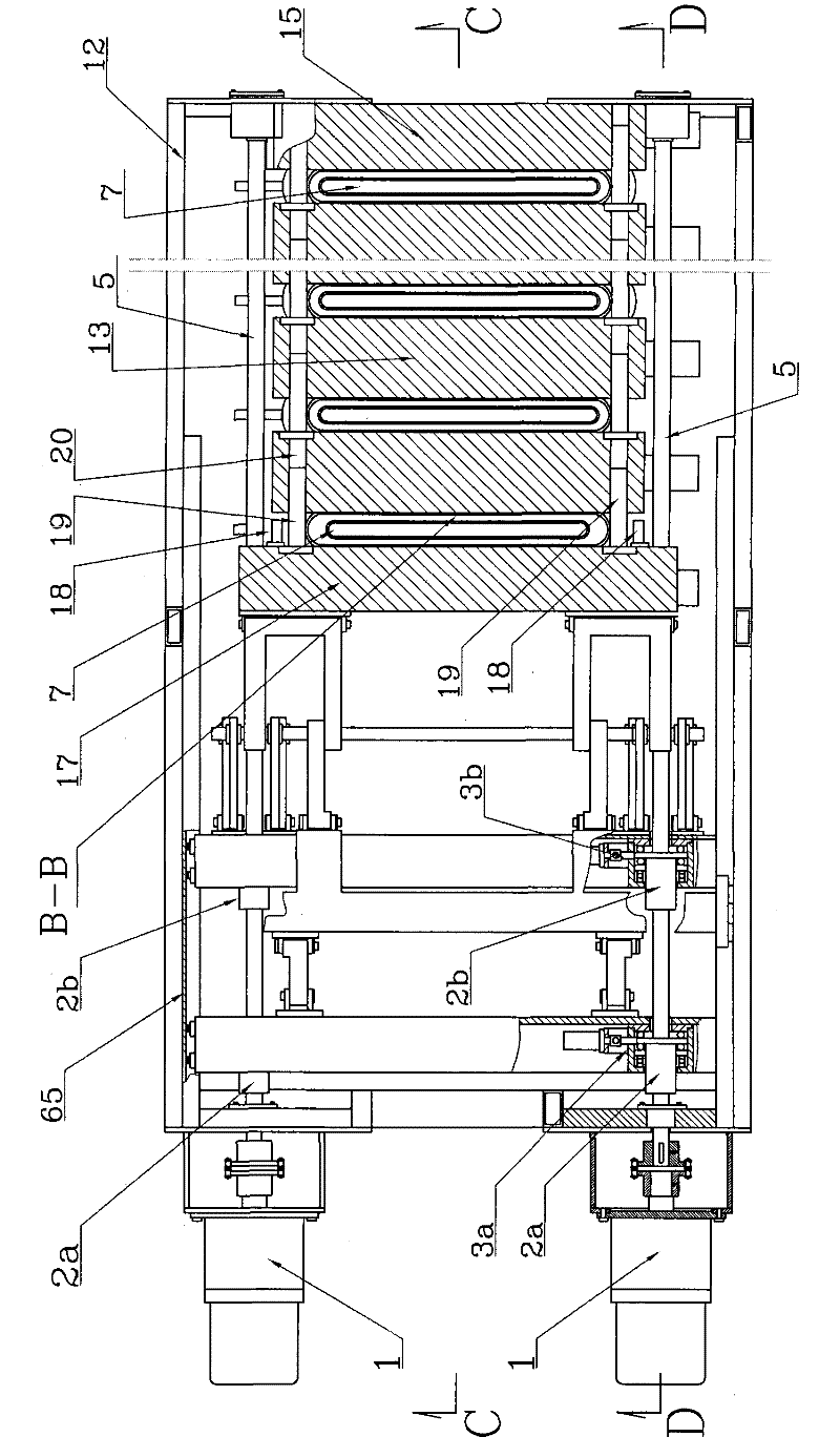 Flexible tube press for sludge cake discharge by extrusion method with multi-layer permeable panels