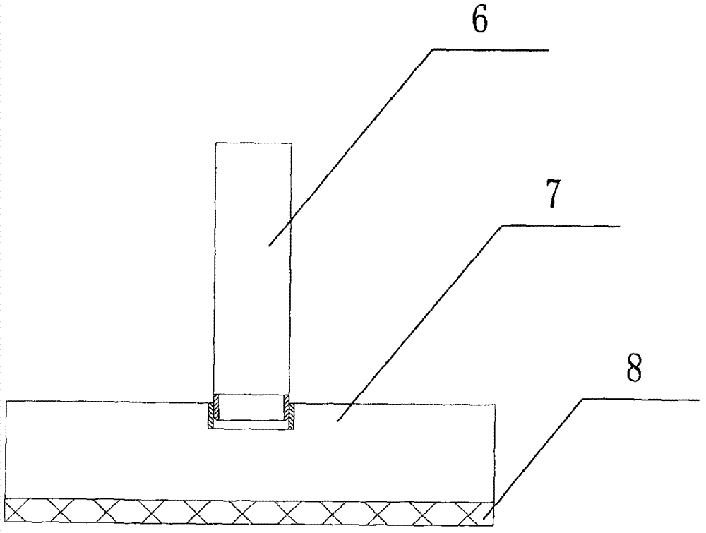 Switch for automatically discharging and resisting scouring