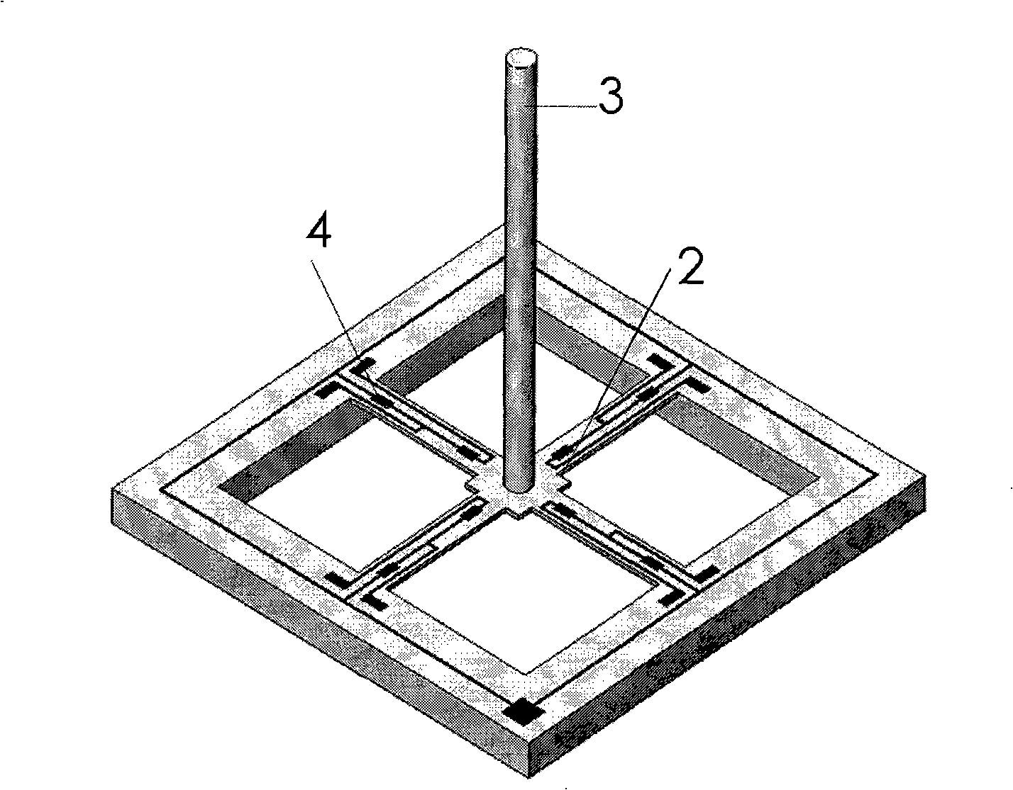 Micro-electromechanical vector hydrophone