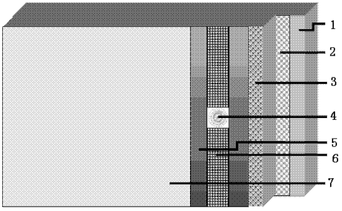External wall insulation structure through foaming cement board and construction method thereof