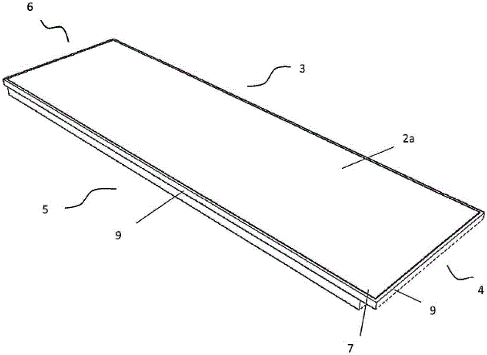 Floor board, in particular for flooring