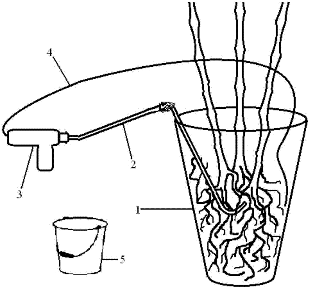 Device for cleaning hydroponic plant culture solution