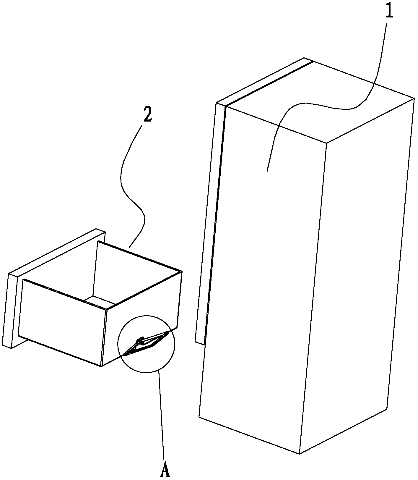 Drawer assembly and refrigerator with same