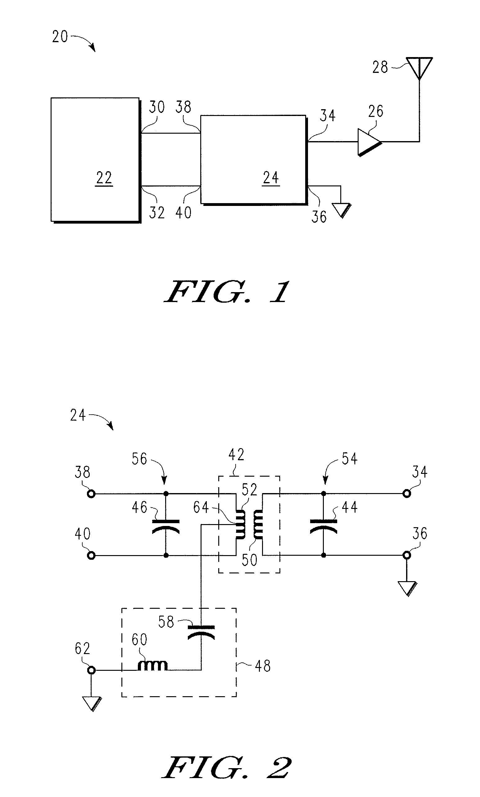 Balun transformer with improved harmonic suppression