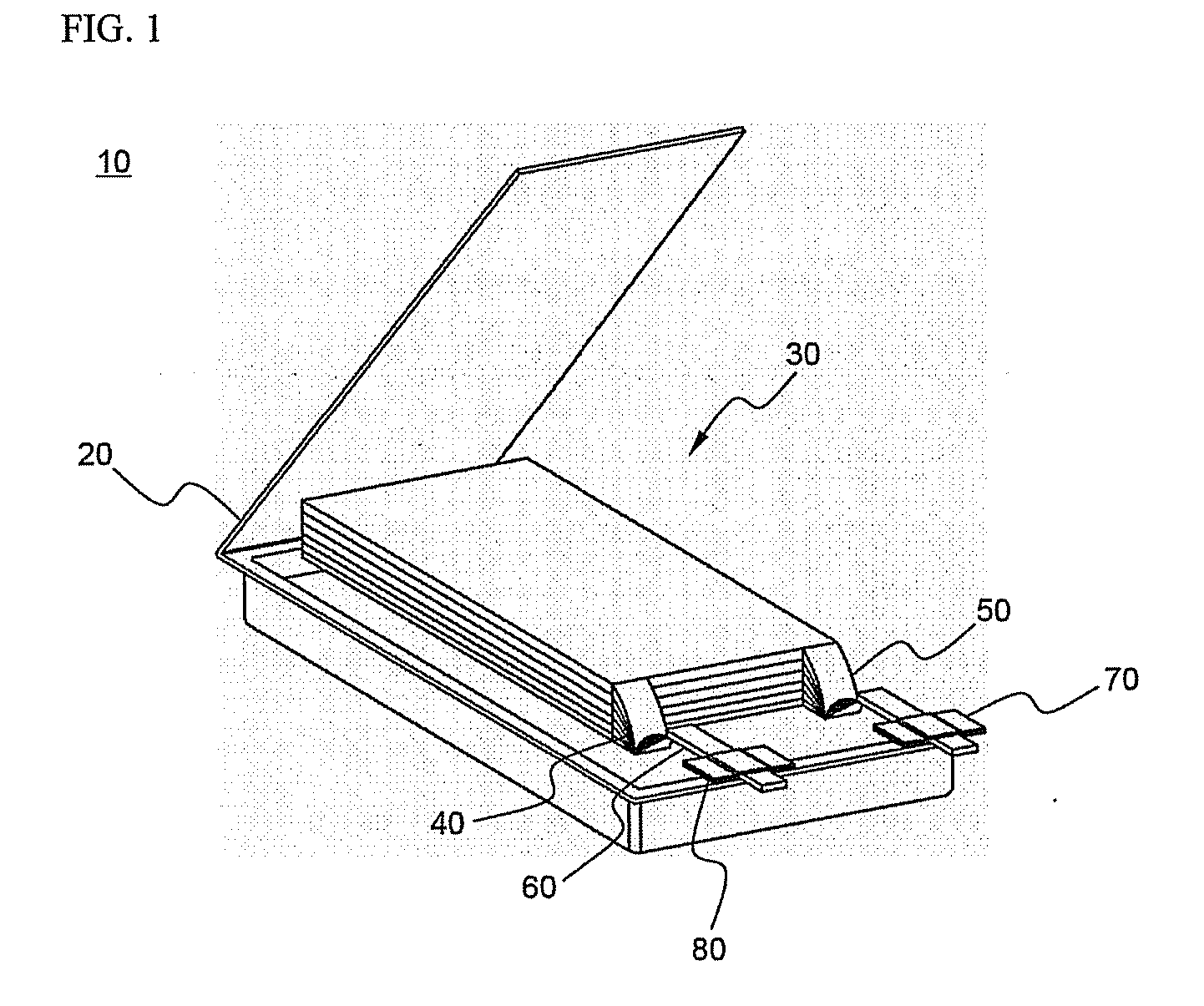Secondary battery having electrode terminal whose position is adjustable and improved safety