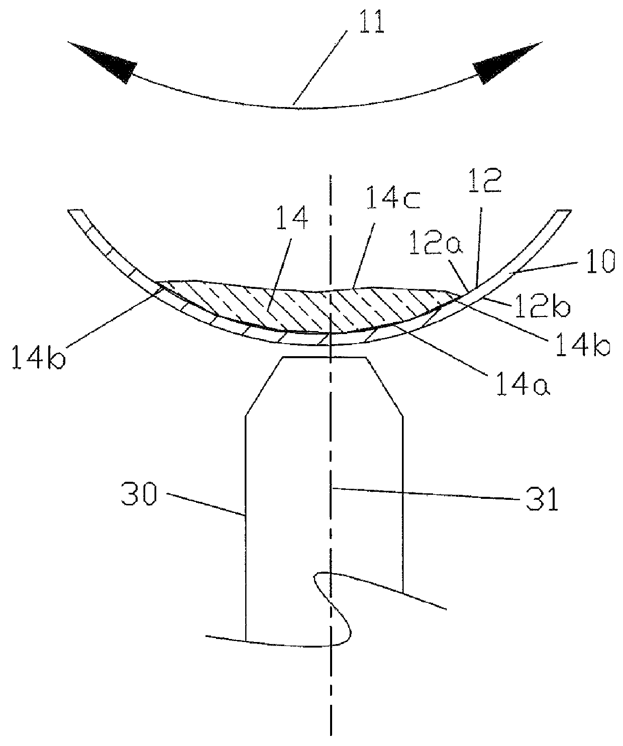 Tissue specimen stage for an optical sectioning microscope