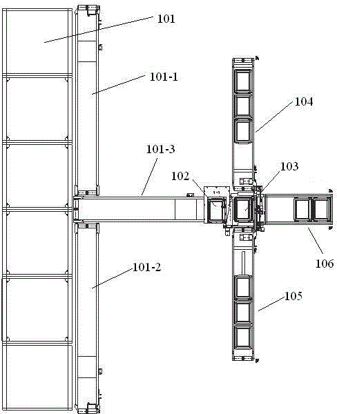 Intelligent medicine pushing and discharging plate turnover device