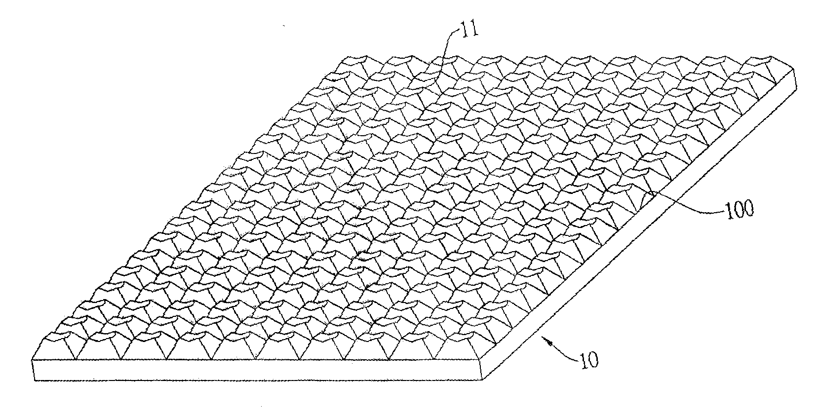 Optical Microstructure Film and Method for Fabricating the Same