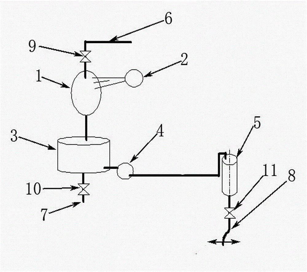 System for collecting any section of urine of patient of full-automatic urine detector