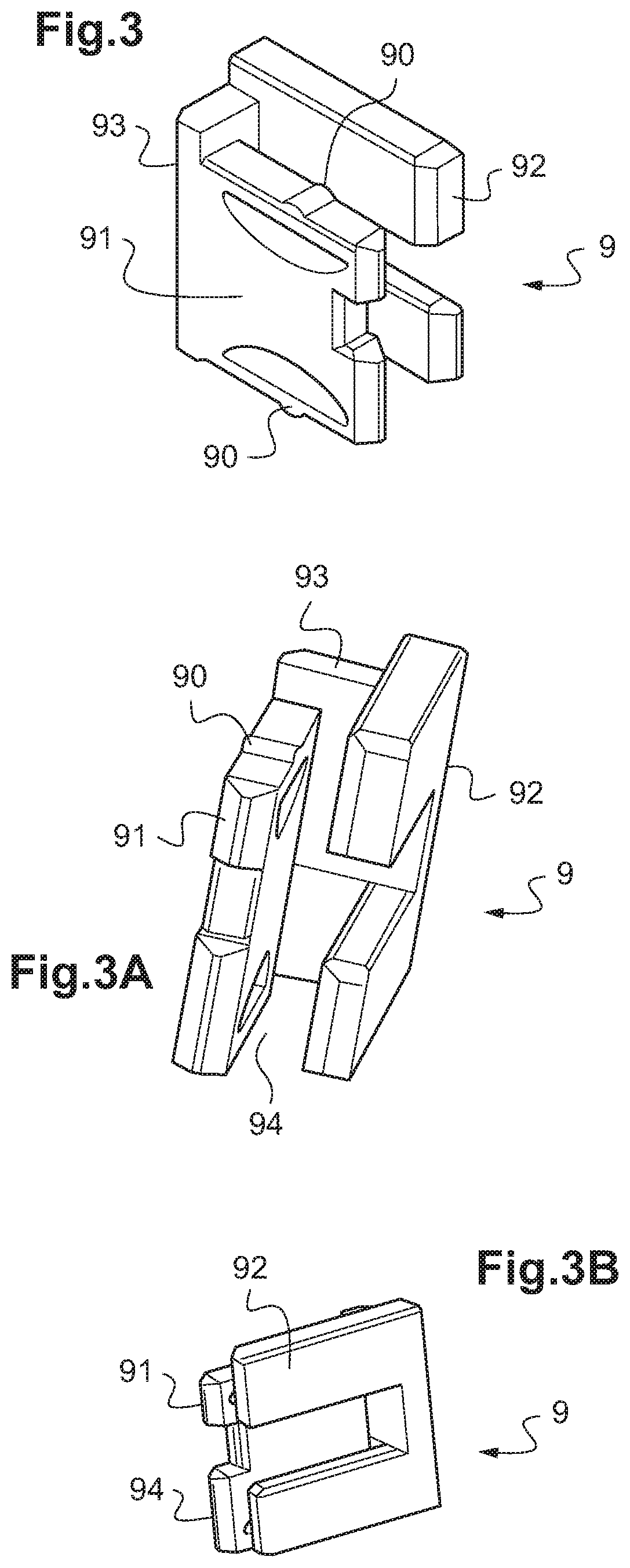 Angled multi-contact connector and assembly method thereof