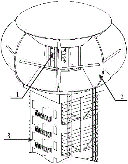 New Vertical Axis Distributed Wind Turbine