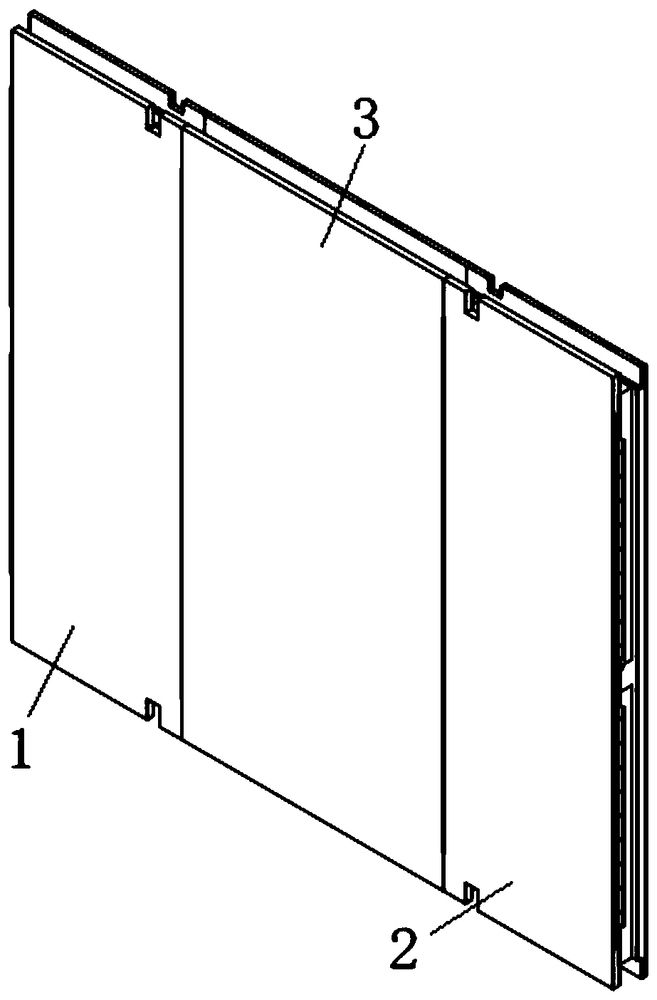 Fabricated steel frame composite wall