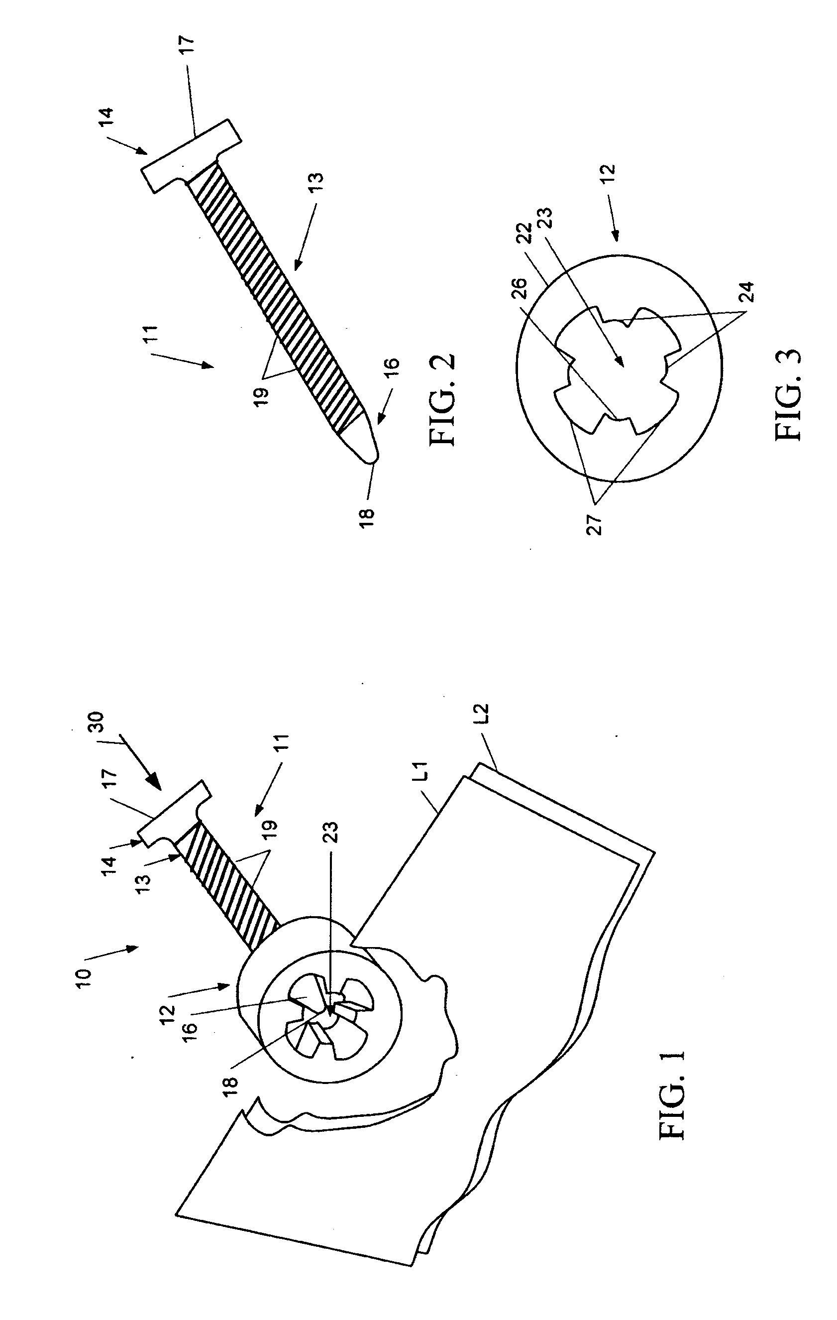 Fastening system