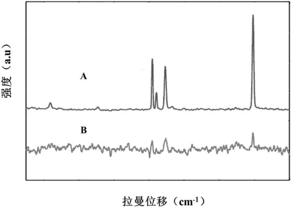Application of hybridization perovskite meta-surface to Raman spectrum enhancement
