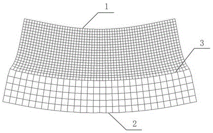 Method of constructing new and old concrete bond constraint shrinkage finite element model