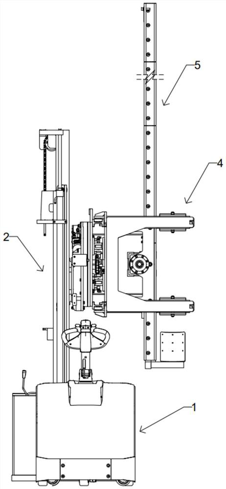 Carrying vehicle and hydraulic control system