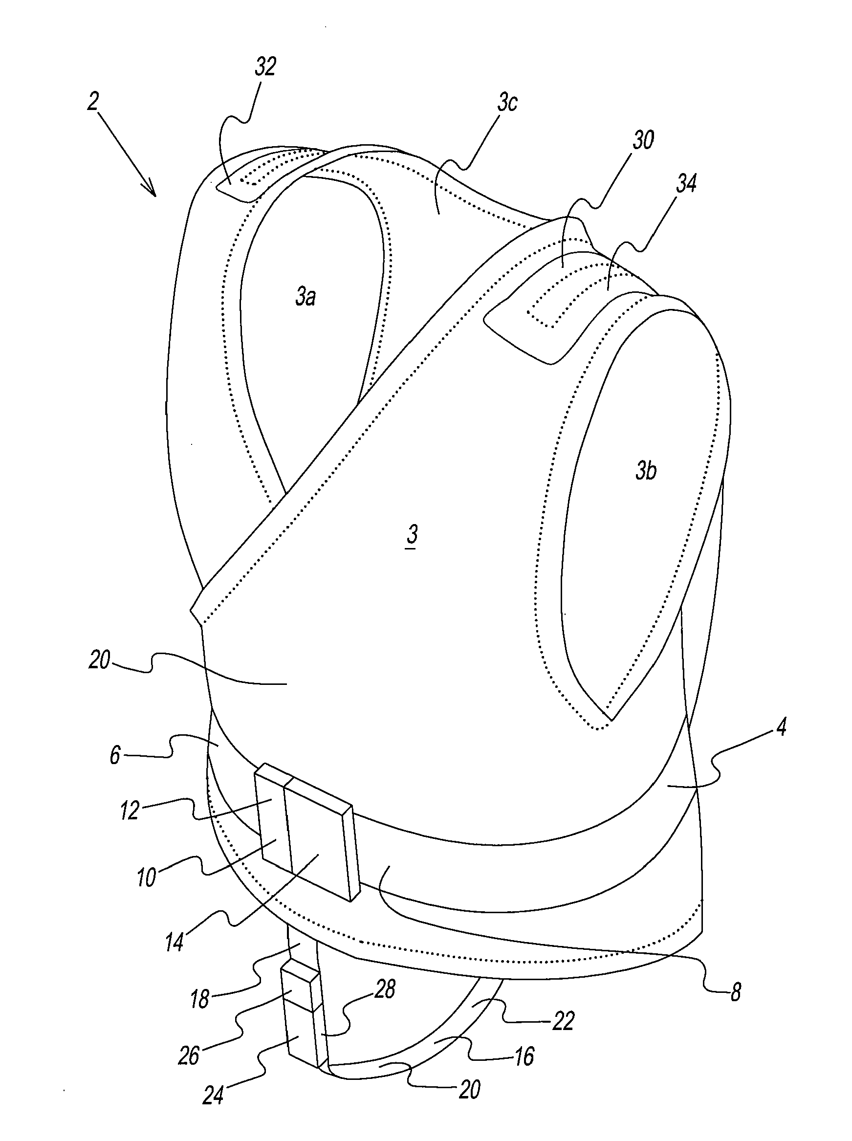 Portable restraining passenger safety vest for vehicles