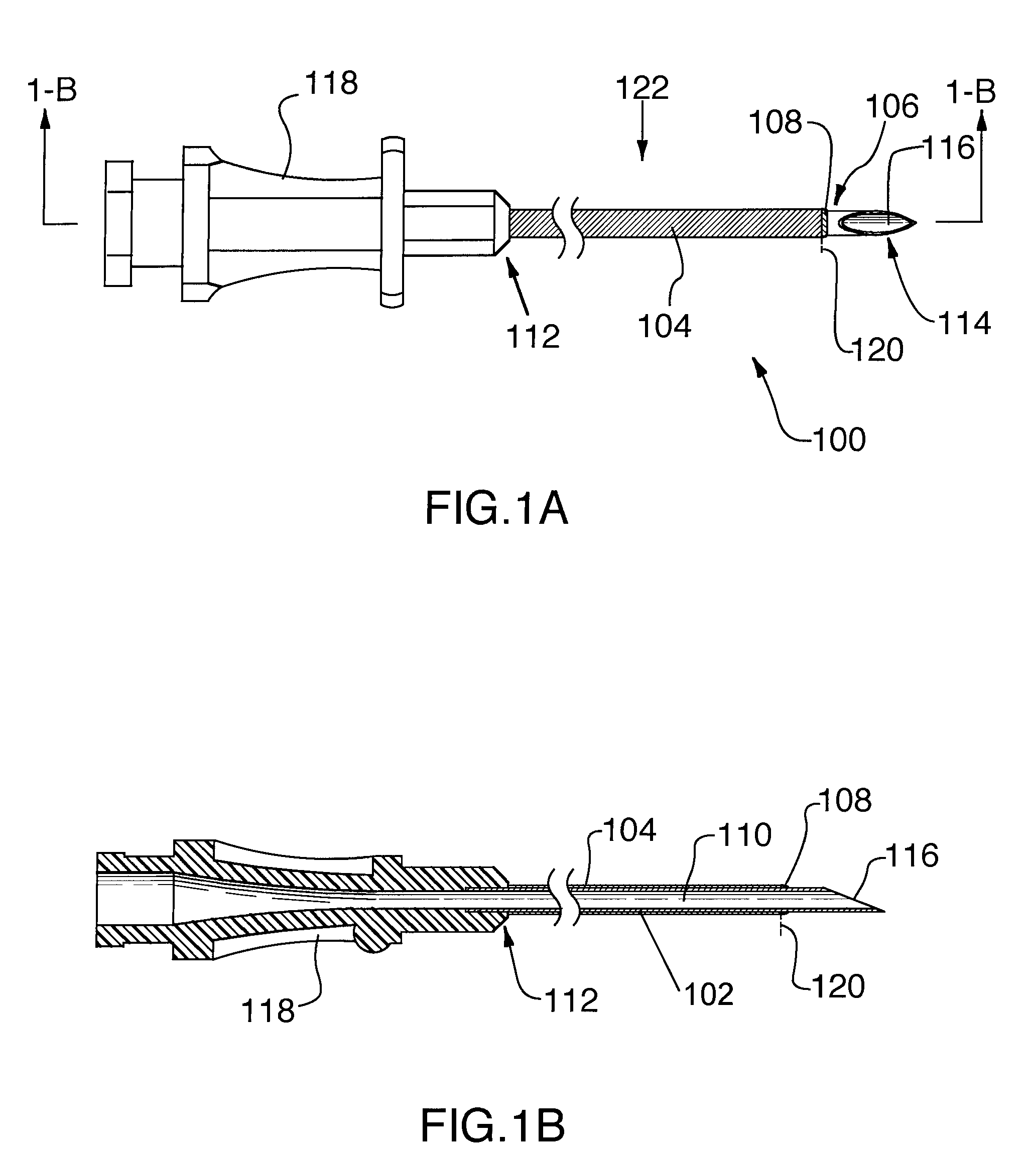 Electrosurgical device with improved visibility