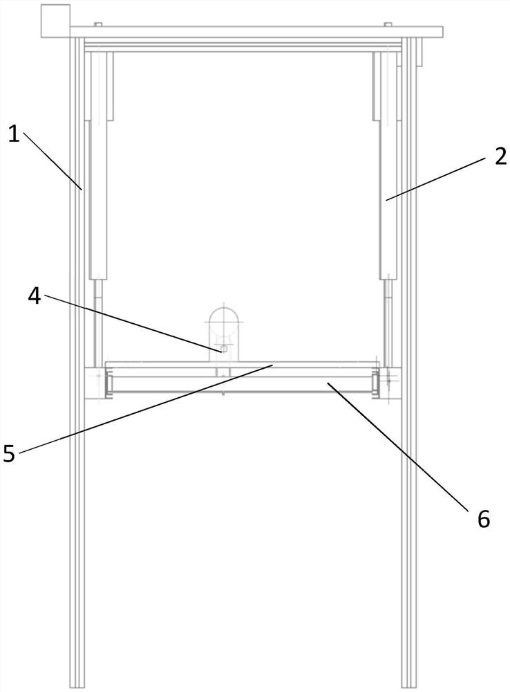Intelligent clothes hanger for low-rise balcony and control method