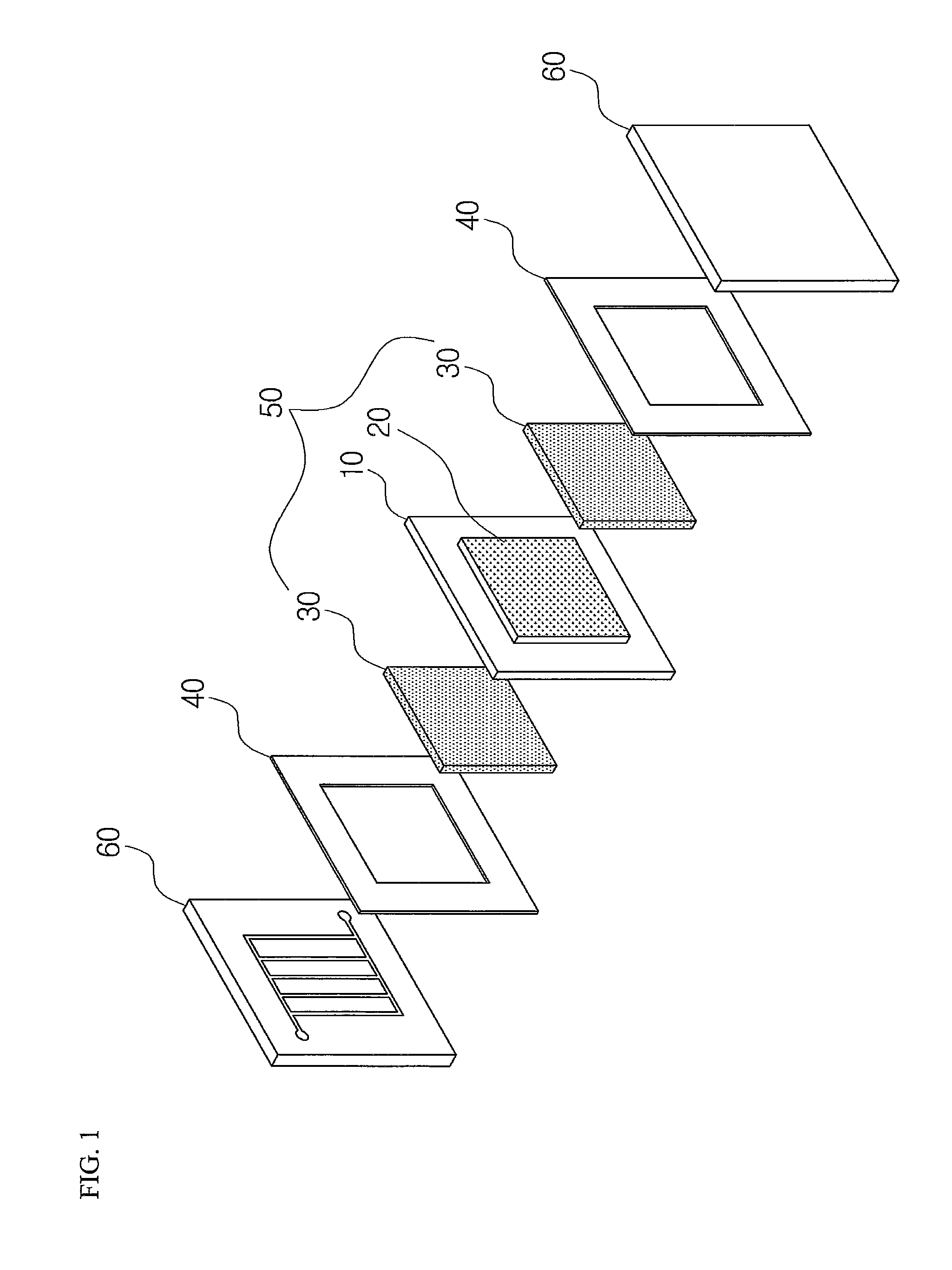 Visualization apparatus for large area PEMFC