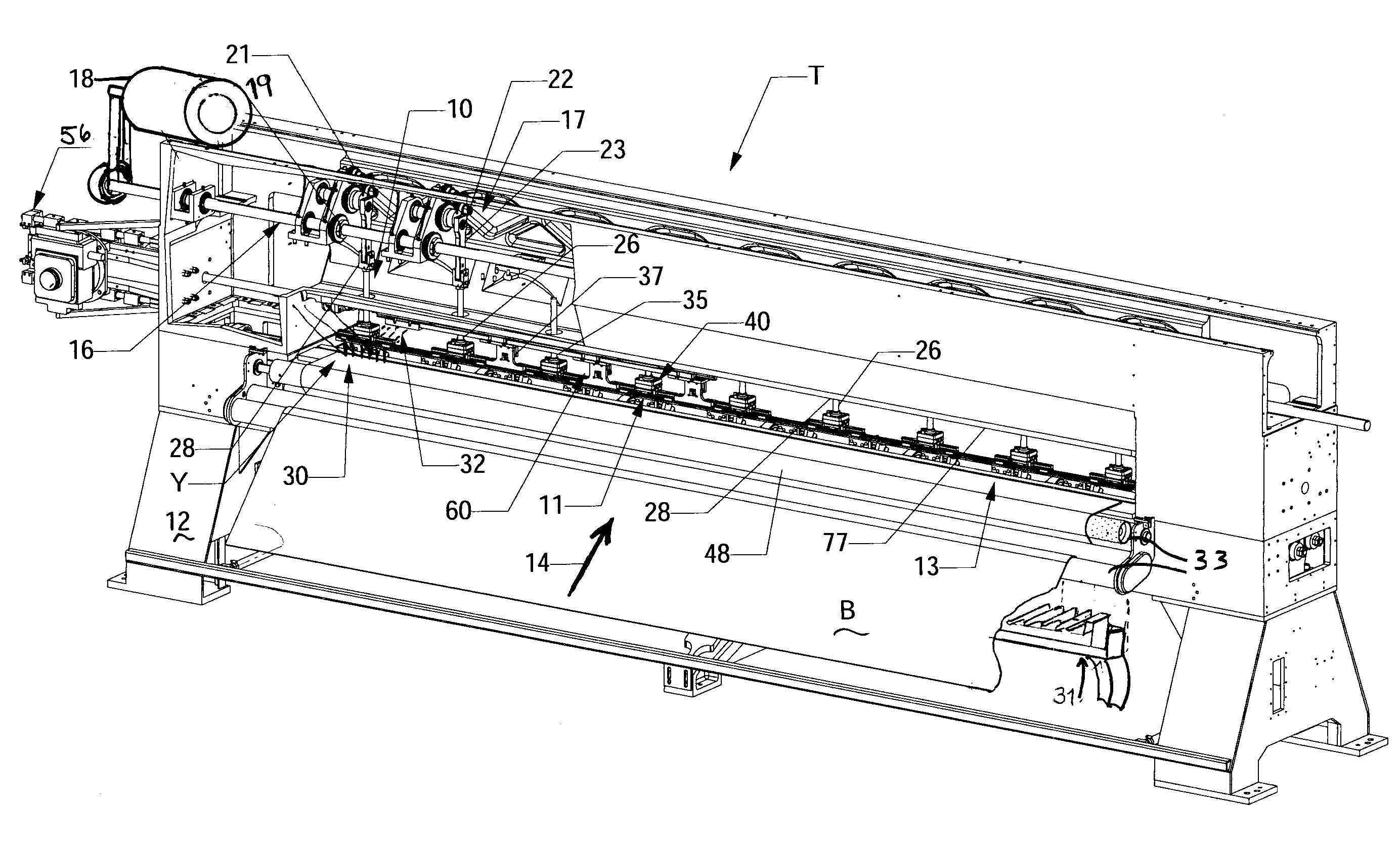 Tufting machine drive system