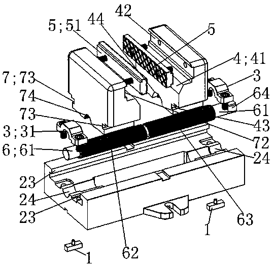 A multifunctional clamp for machining clamping